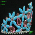 beauty miss world top fashion prom crystal rhinestone crown tiaras